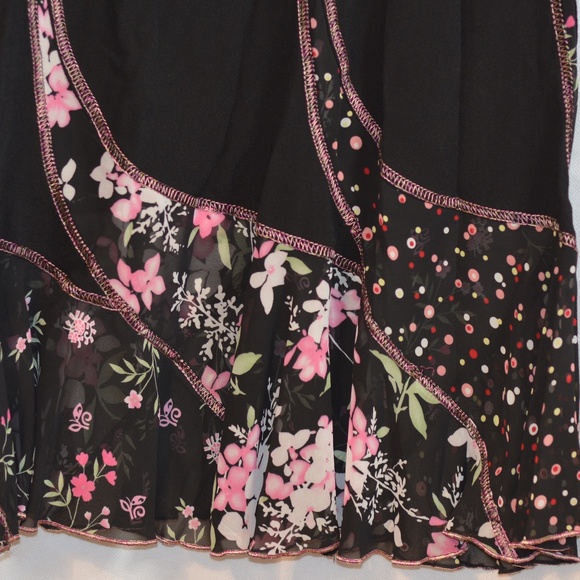 Bellessa 2 pc Floral Skirt/Jacket SZ L - Picture 6 of 16